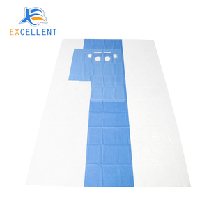 Consumibles médicos, kit/juego de cortinas quirúrgicas de angiografía quirúrgica no tejida estéril desechable personalizado con cortina y Bata - Product Image 2
