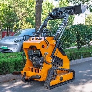 Factory 13HP <b>Mini</b> Skid Steer Attachments <b>Lawn</b> <b>Mower</b> Rotary Tiller Grapple Trencher Digger Stump - Product Image 3