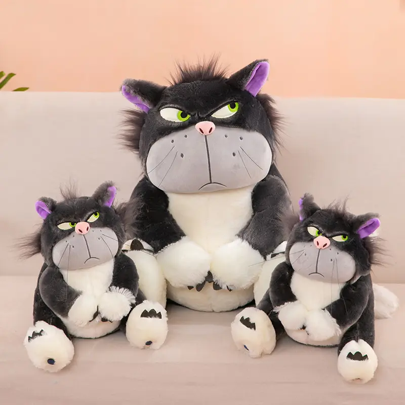 Muñeco de gato explosivo Netflix Lucifer, juguetes de peluche de cumpleaños para niños para enviar muñecas para niños, almohada, juguetes de animales de peluche, muñeco de peluche