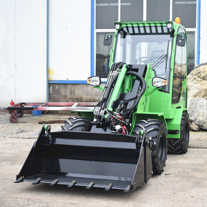 1.5 Ton di trasmissione idraulica 4 ruote motrici Mini Farm trattore piccolo Front-End gommata di dimensioni compatte con prezzo confortevole - Product Image 2