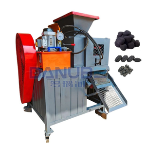 Machine à fabriquer des boules de charbon de bois à partir de coques de palmier, extrudeuse de briquettes de charbon à rendement stable - Product Image 1