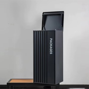 Boîte <span class=keywords><strong>aux</strong></span> <span class=keywords><strong>lettres</strong></span> métallique sécurisée pour <span class=keywords><strong>colis</strong></span>, casier de livraison extérieur pour maison - Product Image 3