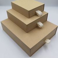 Boîtes en carton coulissantes en stock pour petites séries, emballages cosmétiques de luxe vides, grandes boîtes cadeaux pour mariage, logo personnalisé