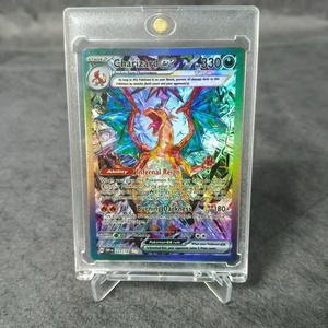 Carta Proxy TCG Personalizzata Fai-da-te Pokémon Charizard EX Terastal Edizione Speciale Rara Realizzata da Fan per Collezione, Esposizione e Regalo - Product Image 5