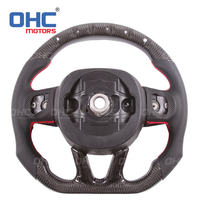 Volants à Led pour Dodge Charger Challenger Srt Led Rpm Volant en fibre de carbone véritable Moteurs Ohc
