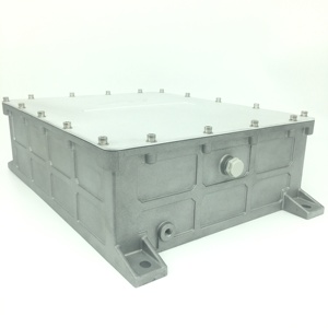 Chargeur embarqué EV <span class=keywords><strong>Dilong</strong></span> DA6K6M22A-650C modèle 6,6 kW OBC, haute tension 600 V 800 V, refroidissement liquide, chargeur de batterie embarqué - Product Image 5