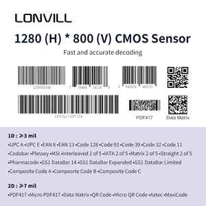 Chất lượng cao 2D nhúng Mini mã vạch Mô-đun đầu đọc Máy bán hàng tự động Máy quét mã qr - Product Image 4
