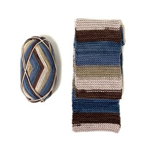 Kit de Tejido de Bufandas Ecológico Premium con Hilo de Mezcla de Lana, Agujas de Bambú, Suministros Completos para Principiantes, Hecho en EE. UU. - Product Image 2