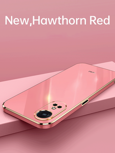 Funda de TPU galvanizada para <span class=keywords><strong>OPPO</strong></span> <span class=keywords><strong>Reno</strong></span> 8T 4G/5G Realme C55 10 4G 10Pro, chapado en oro suave, nueva - Product Image 5