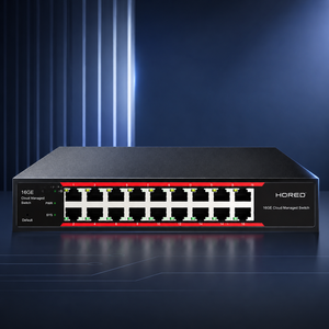 24-Port Gigabit Managed Switch mit Cloud-Web- und <span class=keywords><strong>App</strong></span>-Fernverwaltung, 802.1Q VLAN, <span class=keywords><strong>STP</strong></span>/RSTP, DHCP Snooping, SFP Uplink, Metallgehäuse - Product Image 4