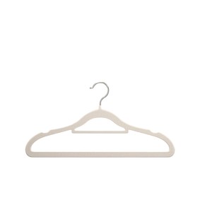 Lazy Corner Flocked Clothes <b>Hanger</b> Ultra Thin Non Slip Shoulder Traceless Wardrobe <b>Storage</b> Household Use - Product Image 5