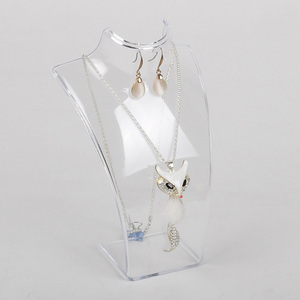 Giá Trưng Bày Mặt Dây Chuyền Trang Sức Vòng Cổ Ma-nơ-canh Ba Màu Chất Lượng Tốt Giá Trưng Bày Trang Trí Trưng Bày Trang Sức 12.5*19Cm - Product Image 2