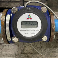 Débitmètre d'eau d'irrigation industriel ZHONGYI DN50 0,5-31,25 m³/h, grand diamètre, sortie impulsionnelle, précis, en fonte, IP65