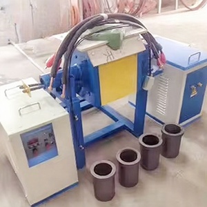 Lò nóng chảy cảm ứng tần số trung bình cho vàng đồng nhôm vonfram kẽm silica trong chế biến khai thác vàng - Product Image 2
