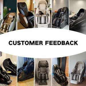 Moderner Luftdruck Schwerelosigkeit elektrische ai Stimme Heizung Taille Fuß Ganzkörper <span class=keywords><strong>massage</strong></span> stuhl - Product Image 4