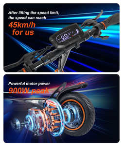 ขายตรงจากโรงงาน สกู๊ตเตอร์ไฟฟ้า T4pro จอ LED เบรกดิสก์ สกู๊ตเตอร์ไฟฟ้าออฟโรดจากจีน - Product Image 2