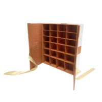 Boîte Calendrier de l'Avent Rigide Personnalisable pour Chocolats, Sushi, Bijoux – Vide, Vente en Gros, Luxe, Fermeture Magnétique, Gaufrage Mat