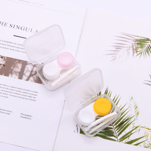빨간 귀여운 당근 콘택트 렌즈 박스 렌즈 케이스 - Product Image 6