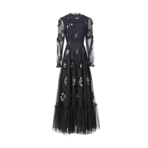 Black Flower Dress - Chic Style & Comfort for Women