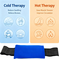 Compresse de gel réutilisable de qualité médicale, chaude et froide, pour la détumescence, le soulagement de la douleur, la rééducation aseptique, fournitures de physiothérapie