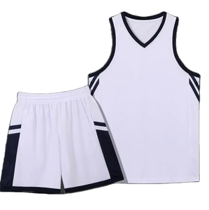 Maillot de basket-ball classique Design uniforme mode maillot de basket-ball en maille de sublimation vierge - Product Image 1