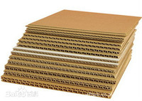 Feuilles de carton de papier recyclable ondulé brun personnalisables de haute qualité Impression offset Compatible Gift & Craft Chine