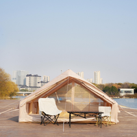 Tente de camping familiale gonflable personnalisée à une chambre, imperméable, en tissu Oxford, protection UV, 3000 mm, installation rapide, portable pour l'extérieur