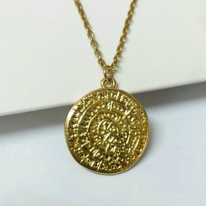 Nuevo Producto Popular, Collar con Disco de Phaistos, Collar Elegante de Alto Pulido, Joyería Griega Cretica - Product Image 3