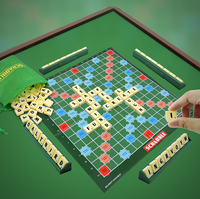 Lettres de Scrabble Français-Anglais, jeu de société Scrabble, jeu Scrabble pour enfants, cadeaux, jouets