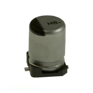 Condensateur SMD à montage en surface 47 µF 20 % 35 V, canal fabricant 47 uF EEE-HB1V470AP, en aluminium - Product Image 1