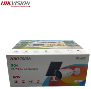 Caméra solaire 4G Hikvision <span class=keywords><strong>DS</strong></span>-2CFS04/4G 4MP 24/7 en stock – Audio bidirectionnel 4G LTE, éclairage <span class=keywords><strong>hybride</strong></span> 30m, extérieur, sans alimentation, mode AOV - Product Image 5