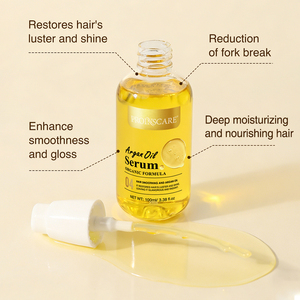 Thảo dược Ma-rốc argan dầu tóc dầu huyết thanh tỏa sáng mịn chống xoăn cứng chăm sóc tóc argan dầu cho tóc - Product Image 2