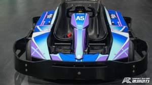 Kart électrique compact et polyvalent multi-pistes avec une carrosserie plus petite, adapté à divers circuits, haute agilité avec un rayon de braquage de 2,8 m. - Product Image 5