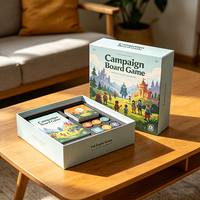 Jeu de société éducatif pour enfants, boîte cadeau, jeu de société interactif Montessori en carton/papier, jeu de société familial, puzzle culturel
