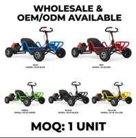 Go Kart de Gasolina Personalizado XFY de 63cc-208cc con Chasis de Alta Resistencia y Asiento Cómodo para Alquiler en Playas, Parques y Recorridos Costeros