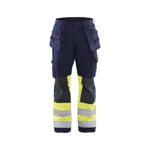 BLAKLADER - 147915148933C150 Pantalon d'artisan Multinorm Bleu Marine/Jaune-VÊTEMENTS DE TRAVAIL ANTIFLAMME EAN 7330509551608 - Product Image 1