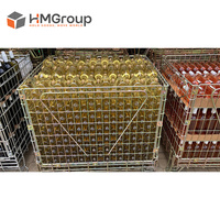 Conteneur d'industrie vinicole personnalisé, empilable et pliable pour le stockage des bouteilles