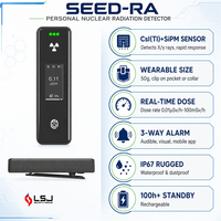 Détecteur de rayonnement portable LSJ 100 heures en veille SEED-RA CsI SiPM X Gamma, 50g, IP67, Bluetooth, rechargeable, pour usage personnel nucléaire