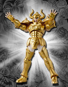 Blokees Figuras de Saint Seiya Tauro <span class=keywords><strong>Aldebarán</strong></span> Versión China Original Genuina Modelos para Armar Bloques de Construcción Juguete Caja Sorpresa - Product Image 6