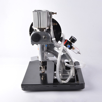 Nouvelle machine à œillets pneumatique automatique NUOYAN PM-1 (10 mm) avec table pour utilisation avec imprimante à jet d'encre