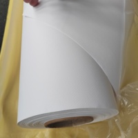 Matériaux d'impression frontlit brillants et mats, bannières laminées à chaud, bannières publicitaires en PVC, rouleaux de matériau Flex