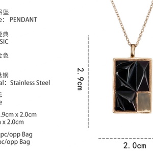 Collares y Colgantes de Acero Inoxidable Chapados en Oro con Diseño Personalizado para Hombre, Etiquetas de Identificación para Perros de Alta Calidad al por Mayor - Product Image 4