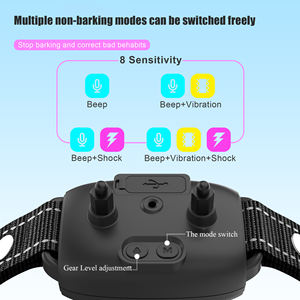 Dispositifs intelligents anti-aboiement de chien collier anti-aboiement de chien étanche extérieur collier anti-aboiement automatique de chien - Product Image 3