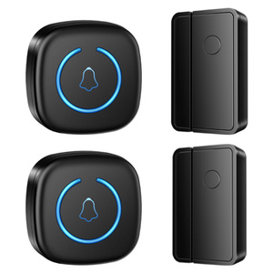 <span class=keywords><strong>Luz</strong></span> indicadora LED de teléfono de puerta de Audio de volumen ajustable Fácil instalación Alerta de emergencia en el hogar <span class=keywords><strong>Timbre</strong></span> Sensor de color para exteriores - Product Image 3