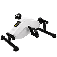 Vélo d'exercice portable pour la maison avec mini-design pour les jambes, équipement de rééducation en plastique pour usage domestique et salle de sport, adapté aux personnes handicapées