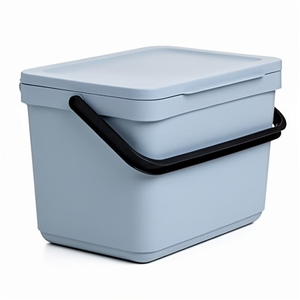Poubelle à compost de cuisine TATAY 6L |   Support de compostage intelligent pour cuisine avec couvercle |   Conception fonctionnelle compacte |   Matériaux 100% recyclés | - Product Image 2
