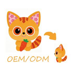 Peluche <span class=keywords><strong>de</strong></span> dessin animé à pois avec cils, jouet en peluche doux, poupée animale en peluche, cadeau pour enfants, décoration <span class=keywords><strong>de</strong></span> la maison, peluche kawaii à collectionner - Product Image 3