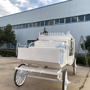 Vehículo de Transporte Especial de Diseño Moderno, Carroza Fúnebre de Alta Calidad, Carroza Fúnebre Antigua Tirada por Caballos en Venta - Product Image 6
