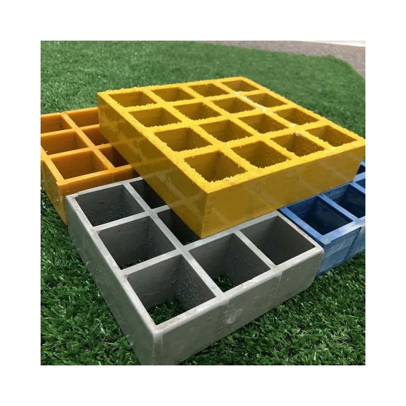 Fiberglass Reinforced Plastic Gratings / Grp / Frp Mesh Grid Frp Fibreglass Grid For Walkway Platform Trench