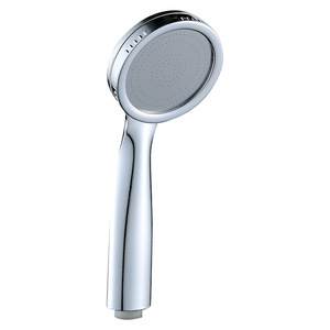 Pommeau de douche rond portable avec fonction de massage par jet et pluie, nettoyage facile, design portable, interface 4 points - Product Image 1